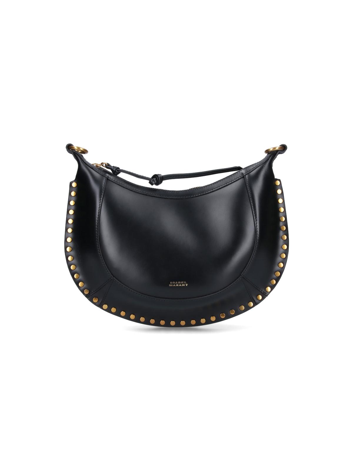 isabel marant bags black calf leather - women