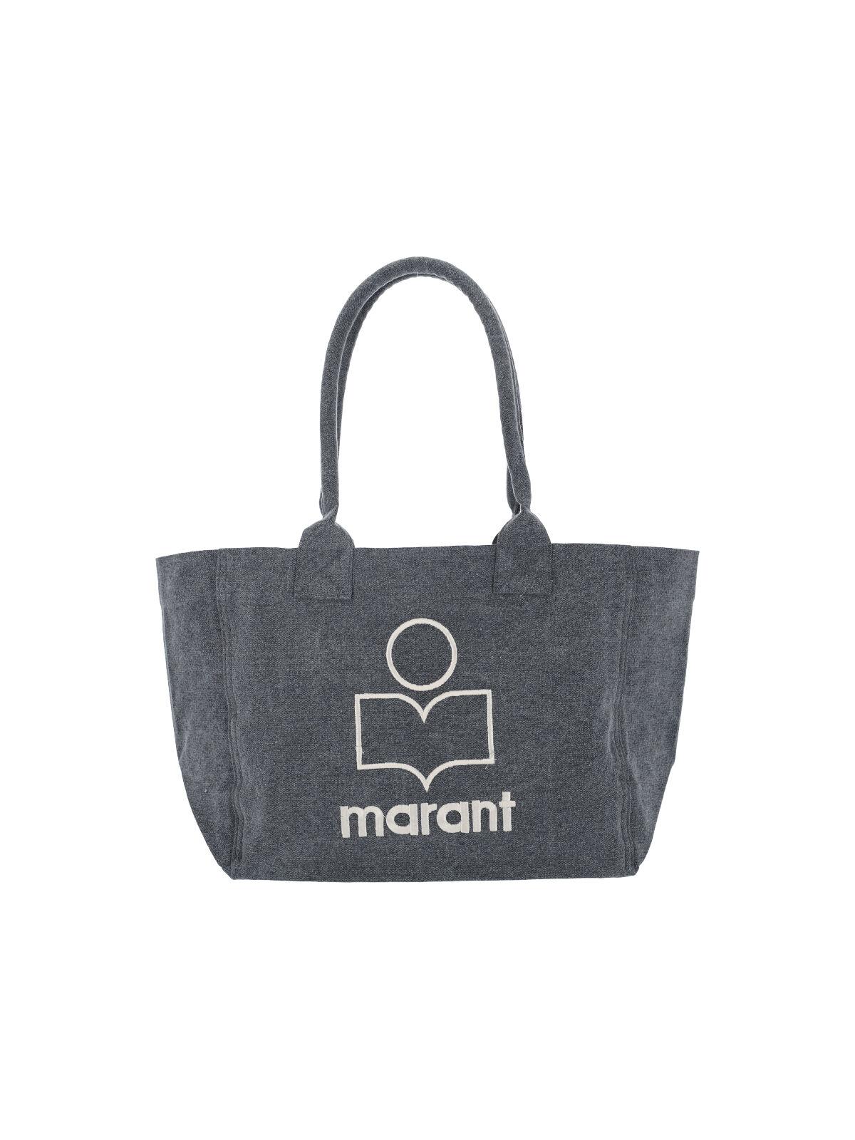 isabel marant bags black cotton - women