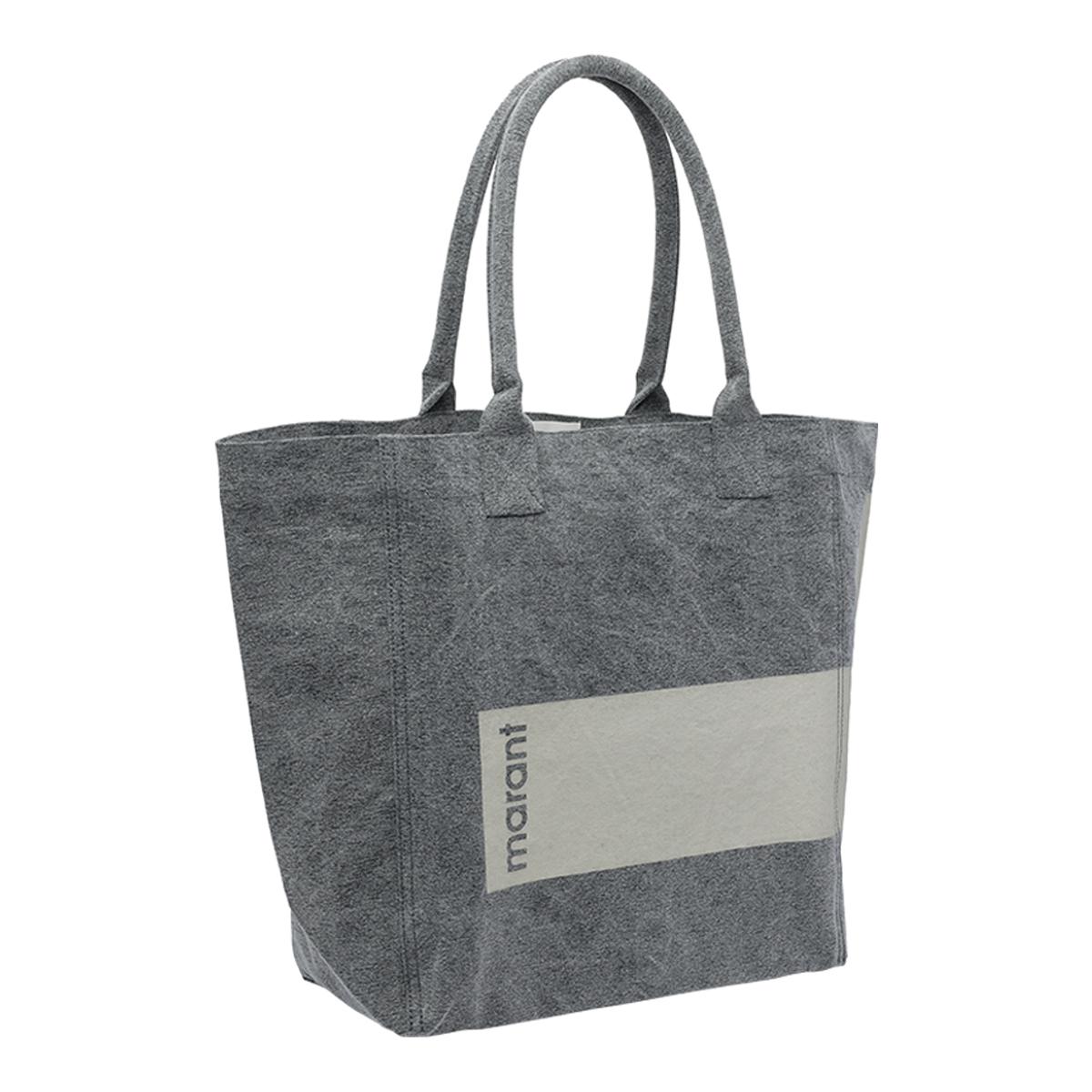 isabel marant bags grey cotton - women