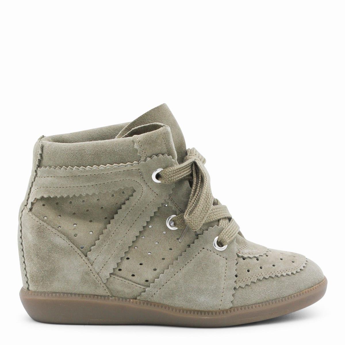 isabel marant beige bobby sneakers
