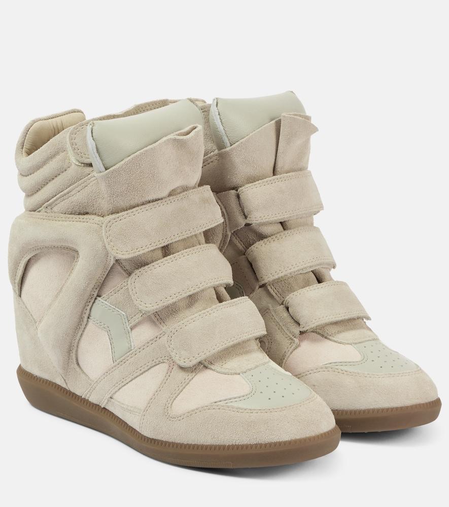isabel marant bekett suede sneakers