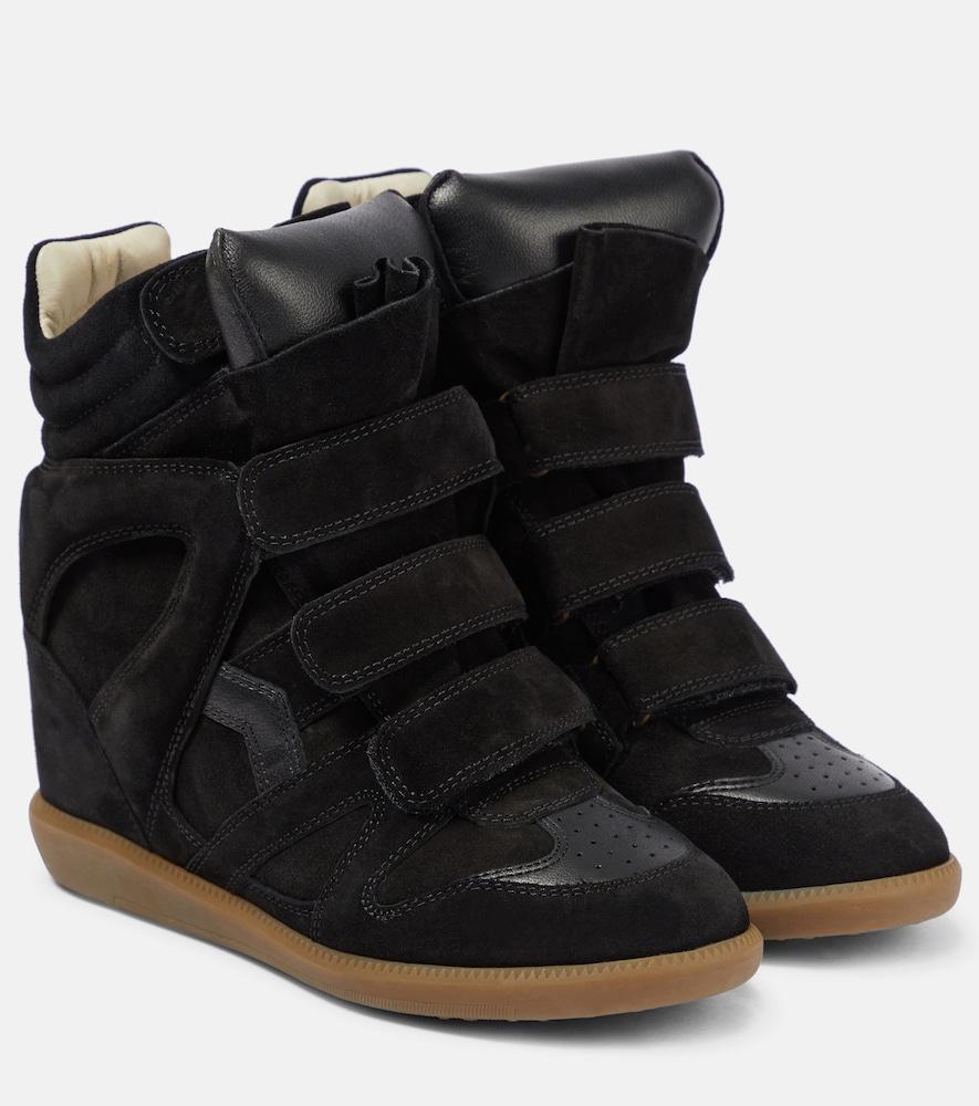 isabel marant bekett suede sneakers
