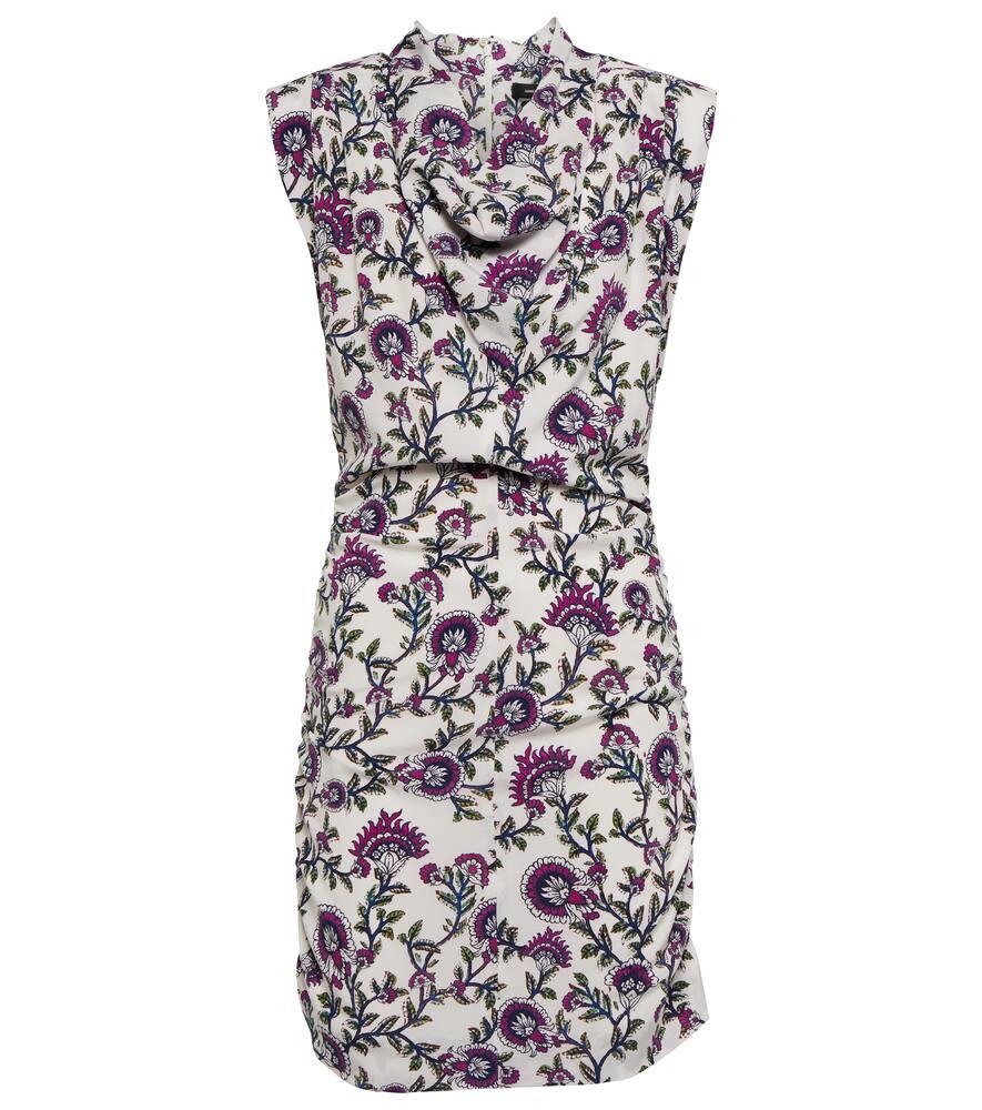 isabel marant bemaya floral silk