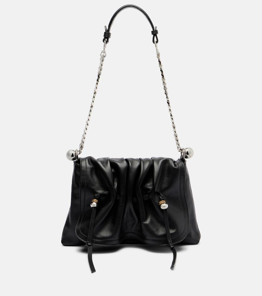 isabel marant bolton small leather shoulder bag