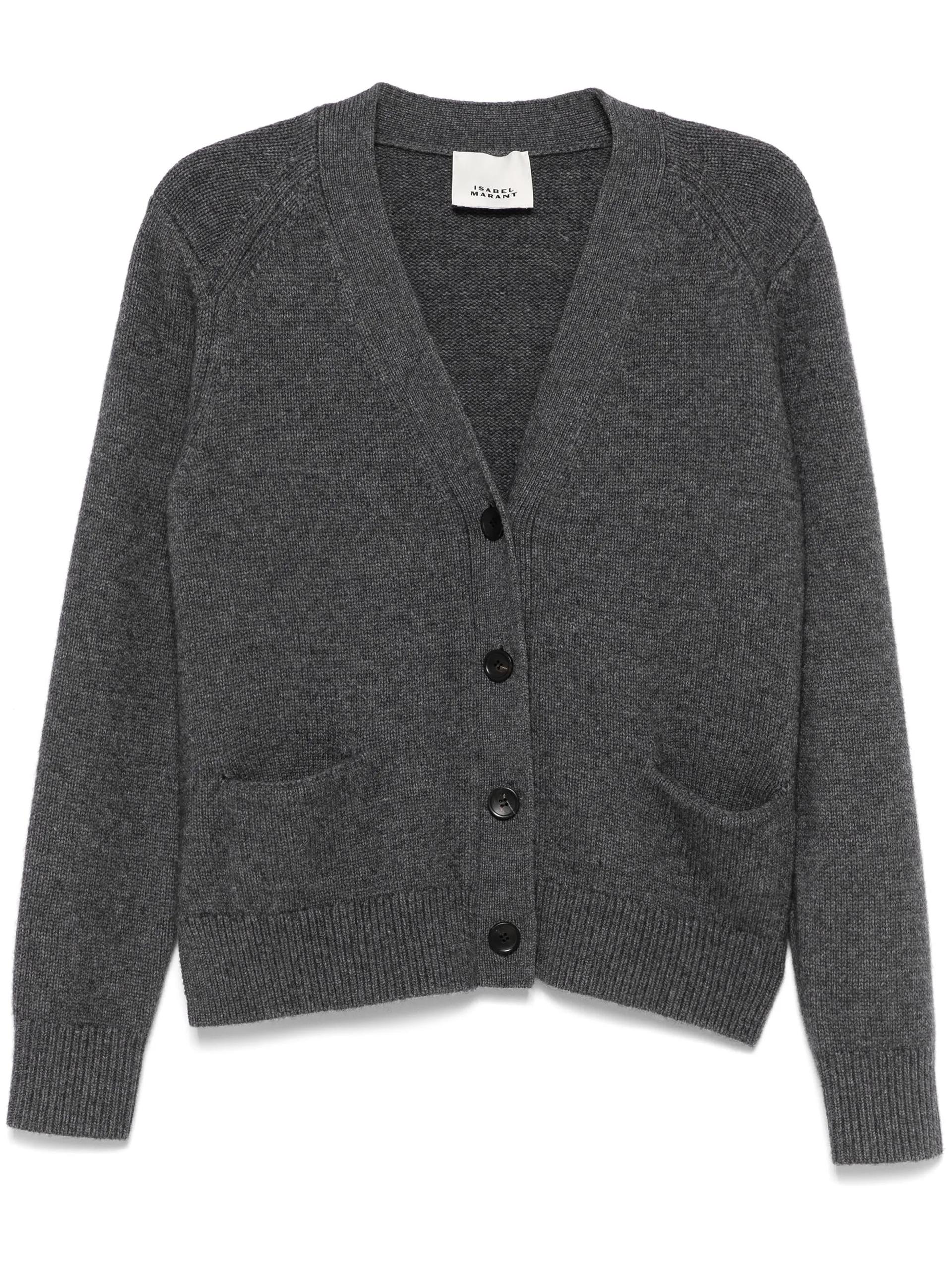 isabel marant brat cardigan black we ws maglia - women