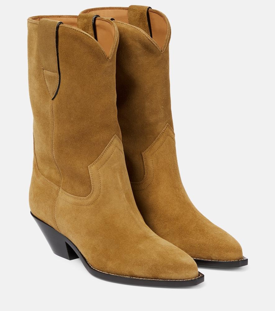 isabel marant dahope suede boots