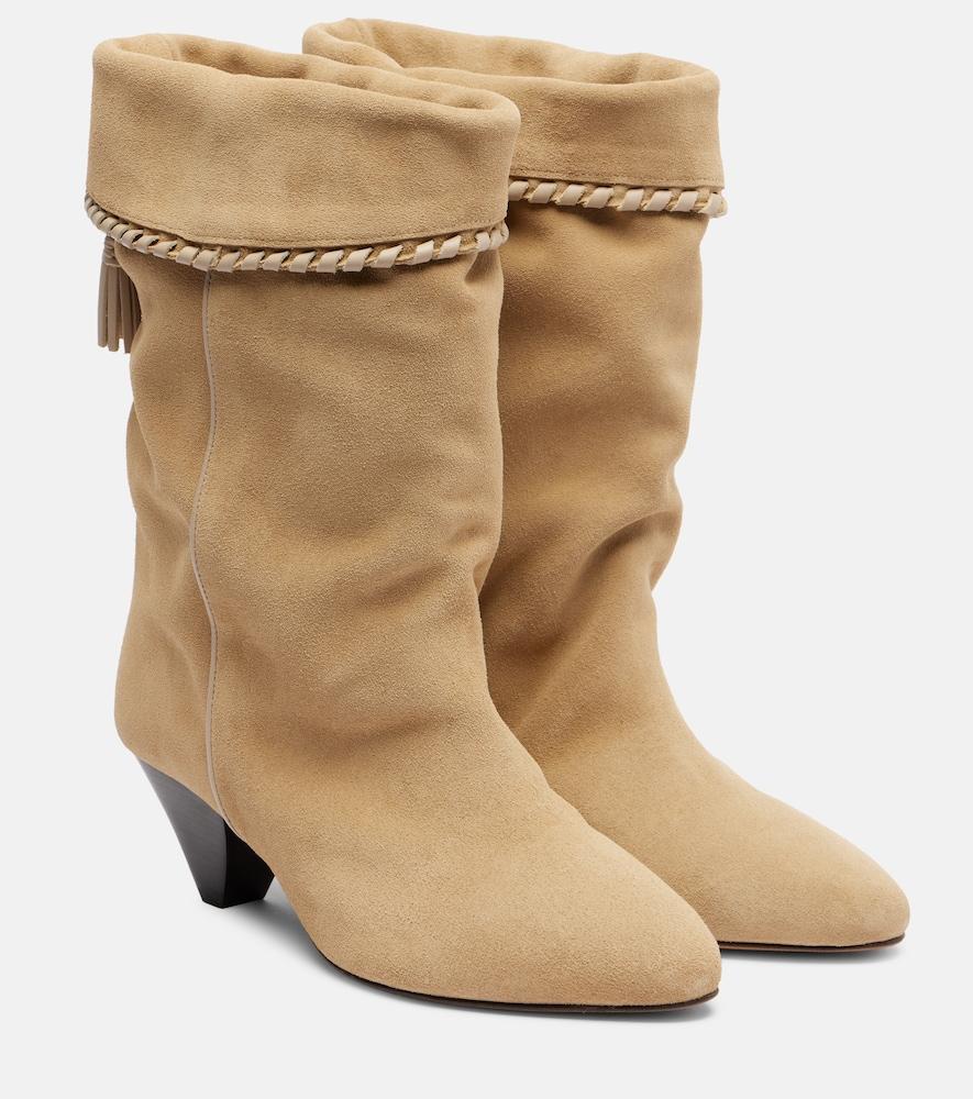 isabel marant dalby 55 suede ankle boots
