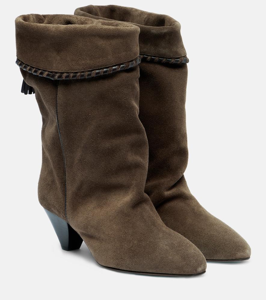 isabel marant dalby 55 suede ankle boots