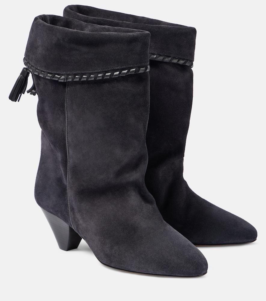 isabel marant dalby suede ankle boots