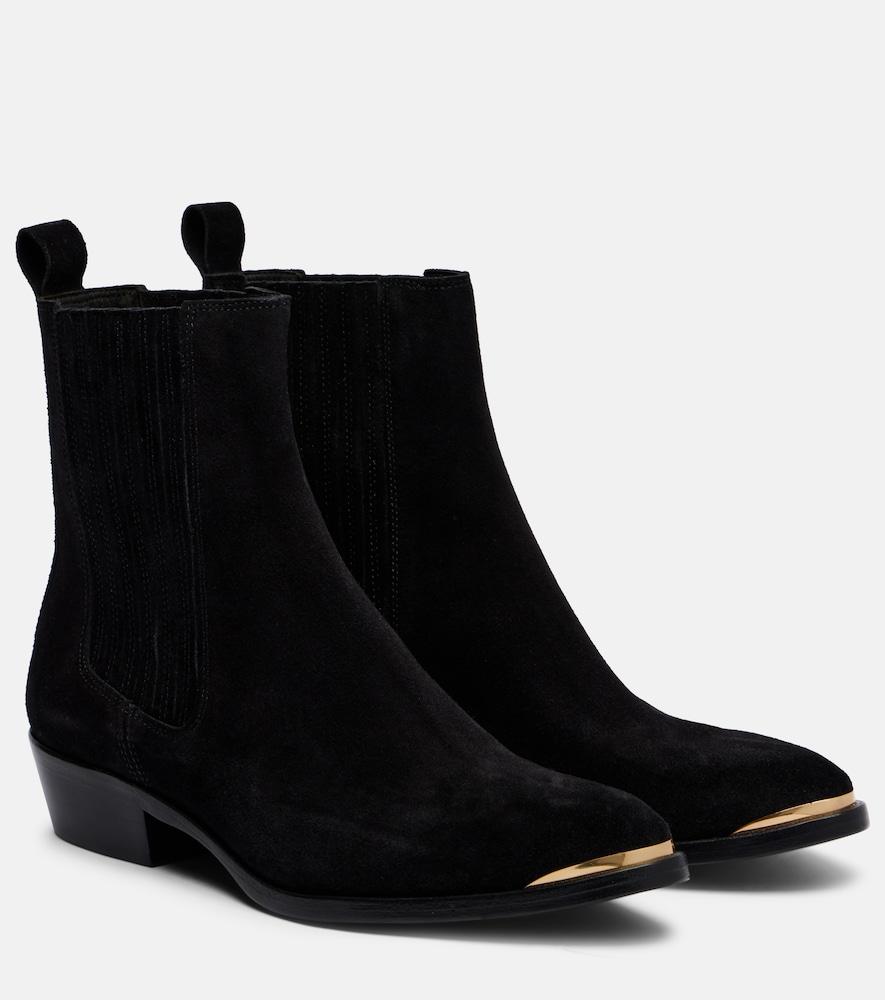 isabel marant delano 35 suede ankle boots