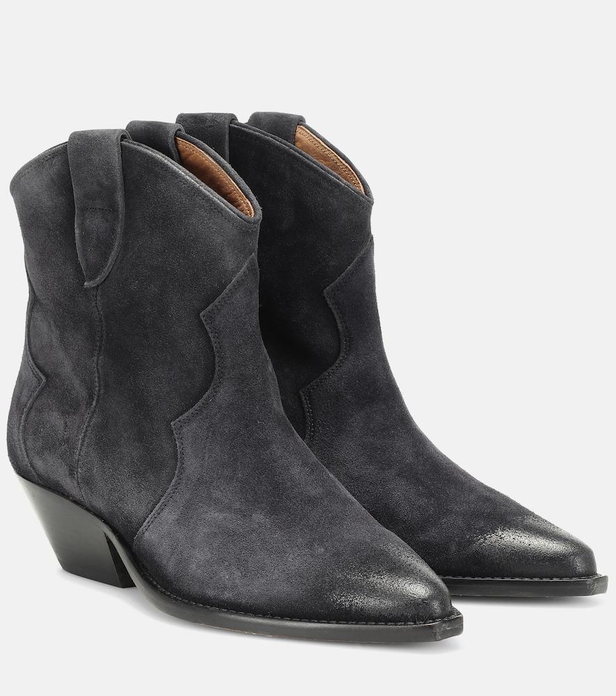 isabel marant dewina suede ankle boots