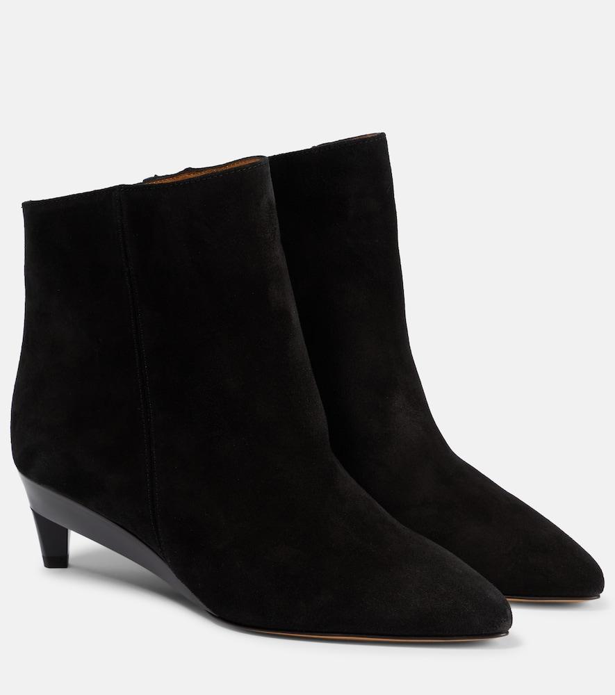 isabel marant deyan suede ankle boots