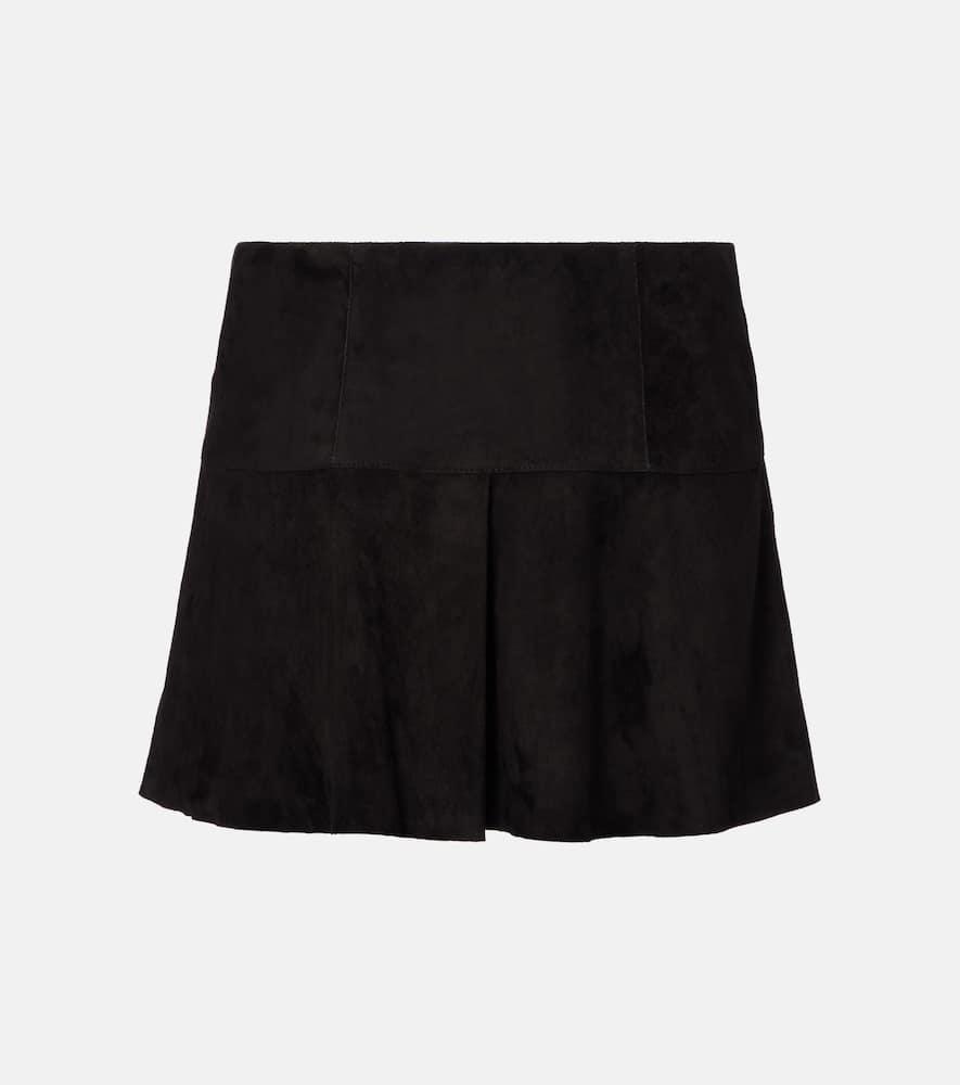 isabel marant dilara suede miniskirt