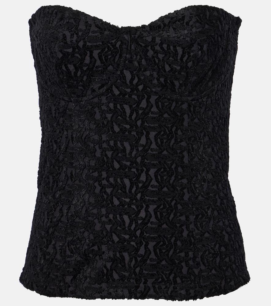 isabel marant dolina strapless top
