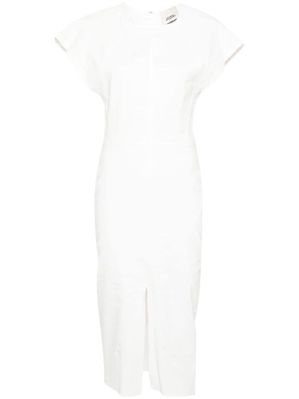 isabel marant dresses white outer: hemp - women