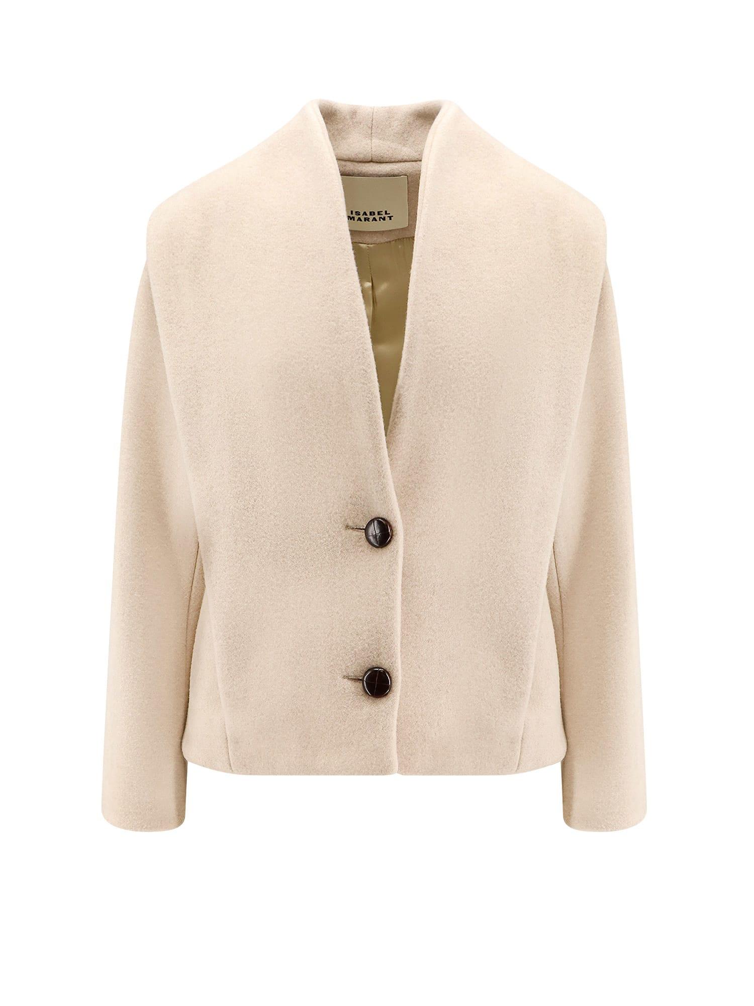 isabel marant dyogo wool blend jacket