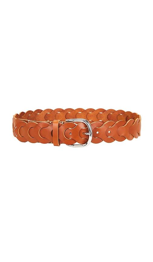 isabel marant edena belt in brown.