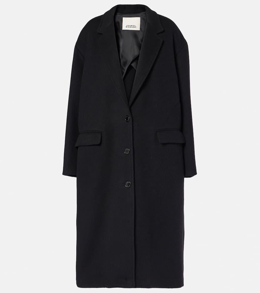 isabel marant efezia wool and cashmere coat