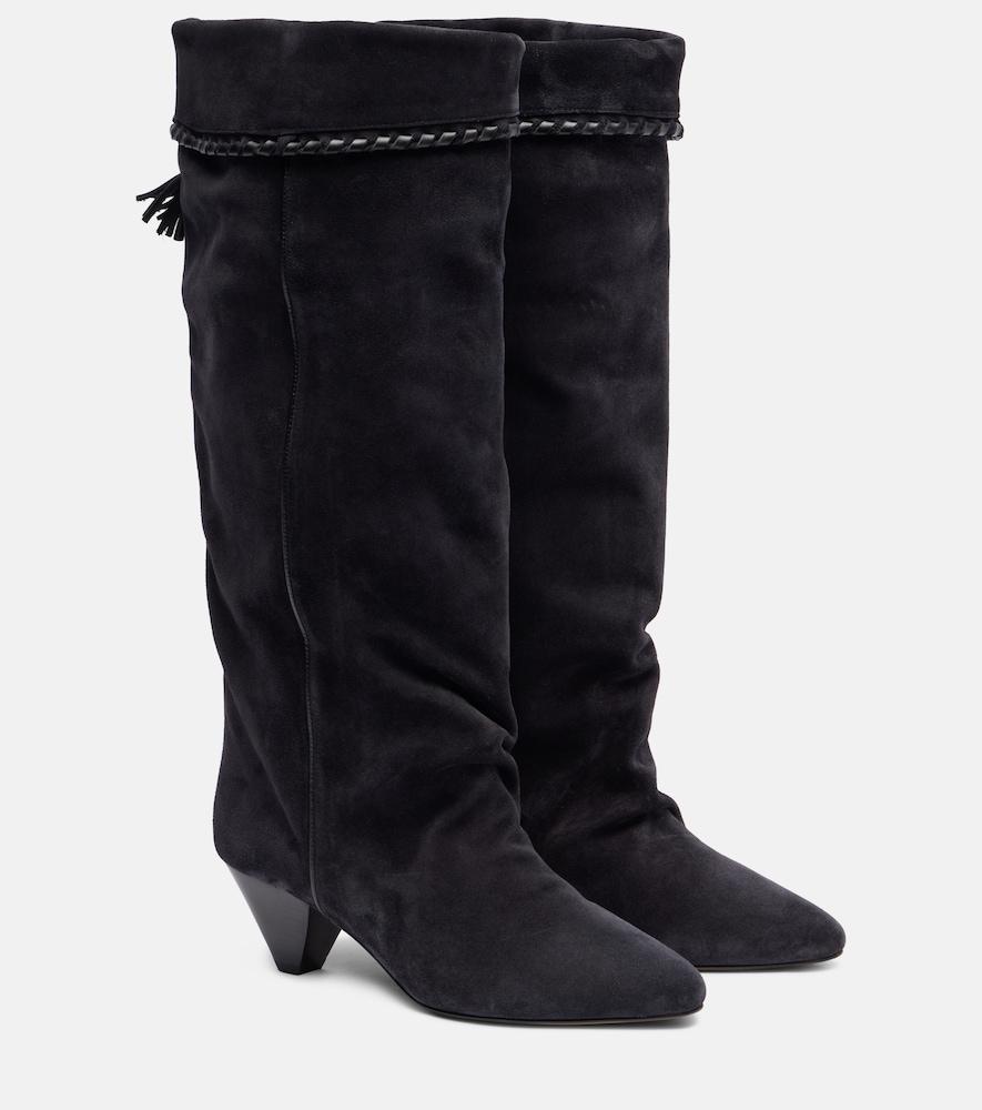 isabel marant elita 55 suede boots