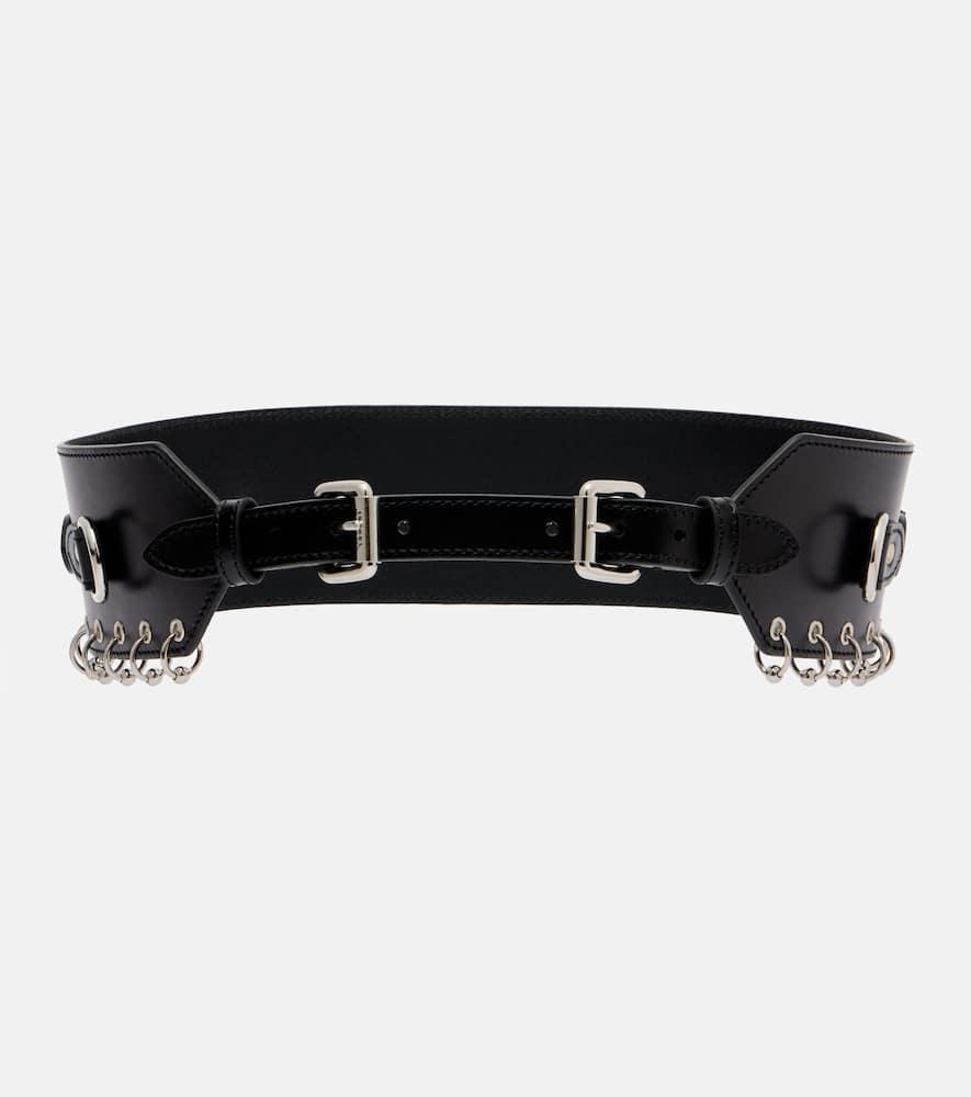 isabel marant embellished leather belt
