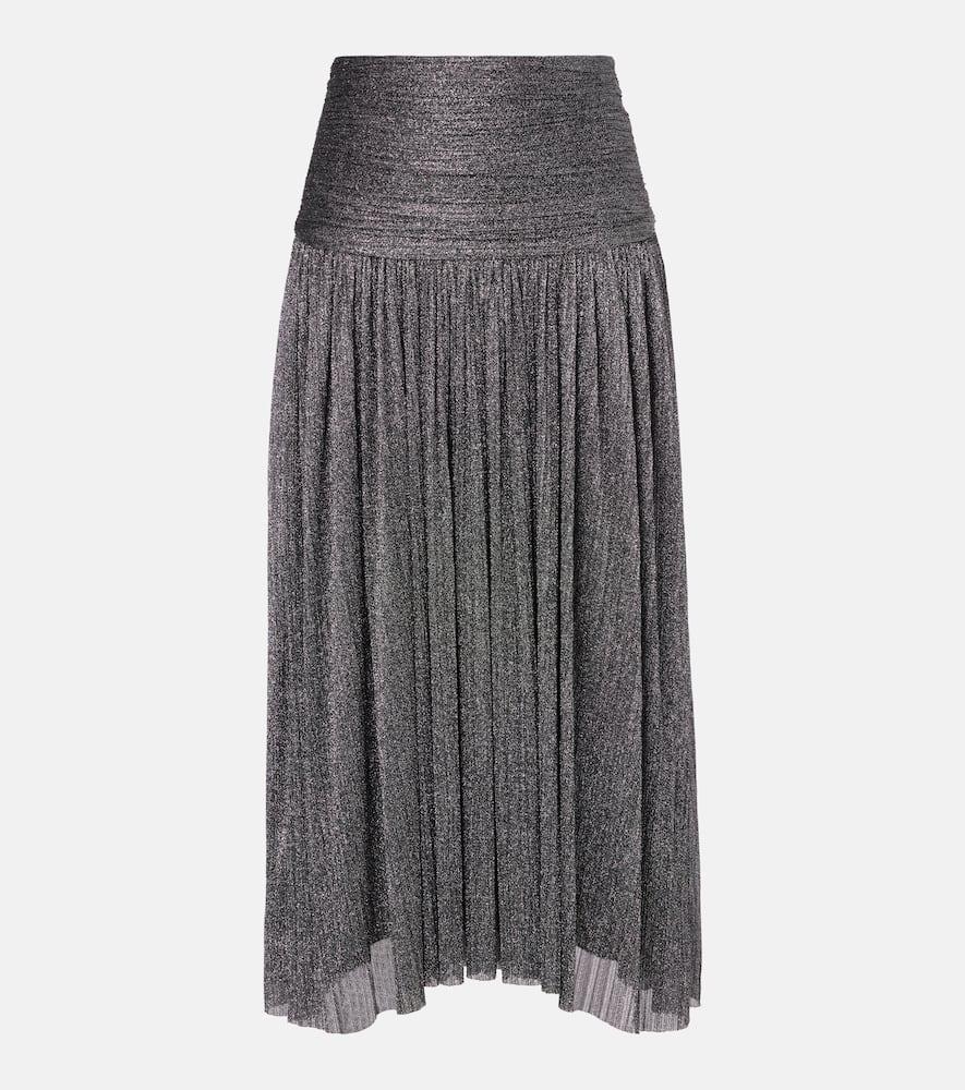 isabel marant emiria embellished maxi skirt