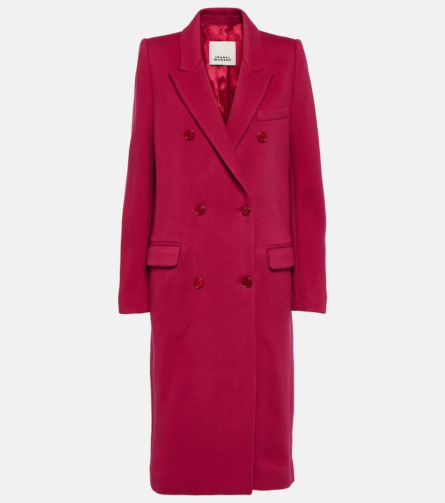 isabel marant enarryli wool and cashmere coat