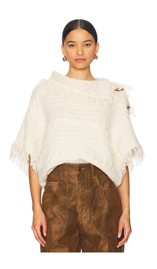 isabel marant etoile blanche sweater in cream.