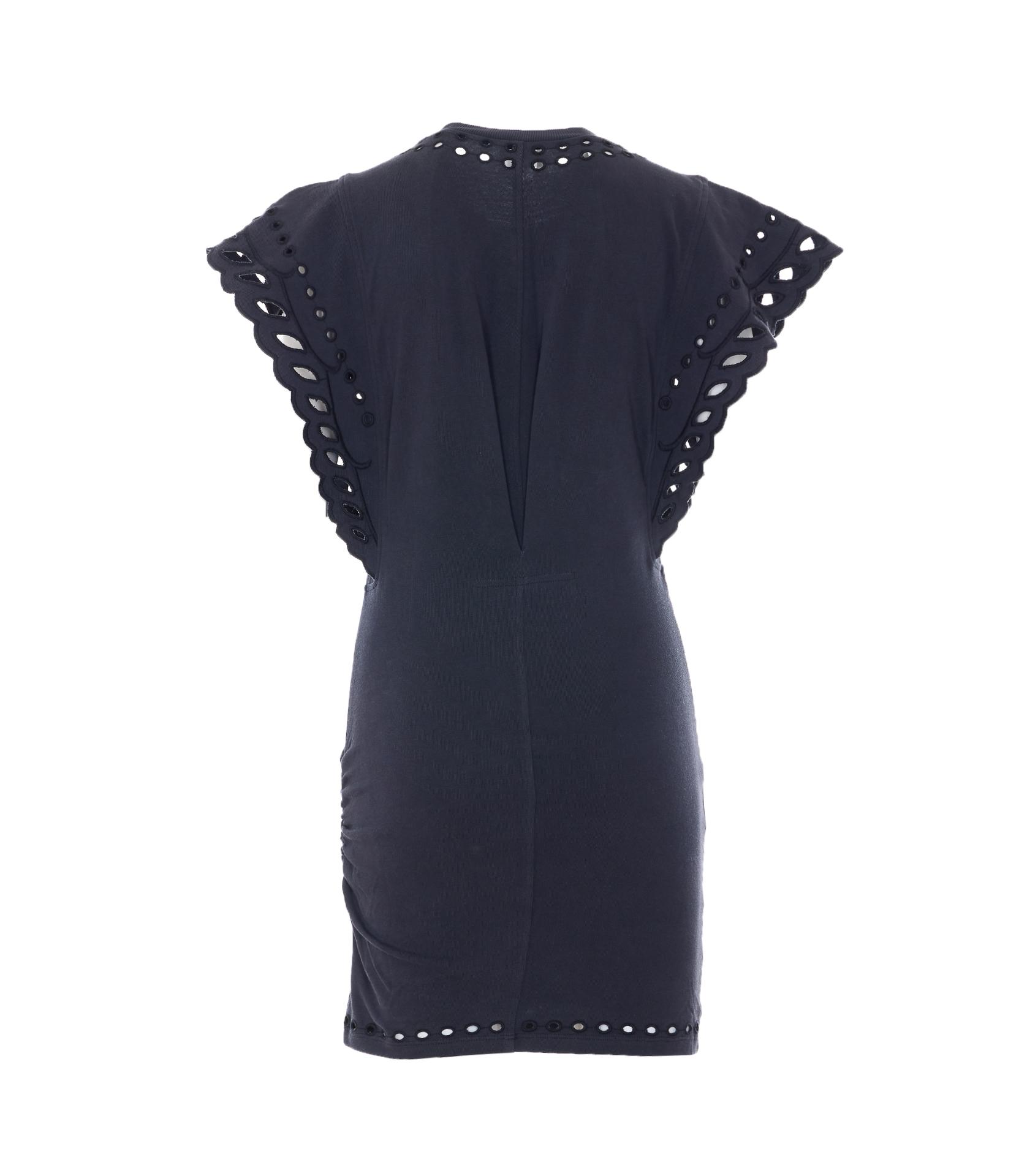 isabel marant etoile dresses black cotton - women