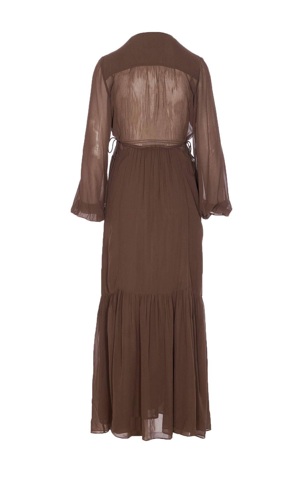 isabel marant etoile dresses green viscose - women