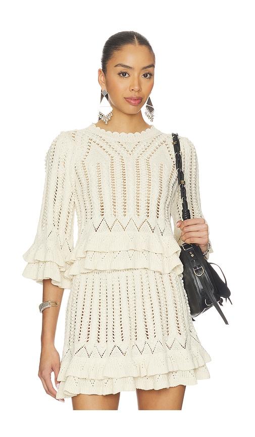 isabel marant etoile norma sweater in neutral.