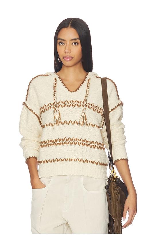 isabel marant etoile romera sweater in neutral.