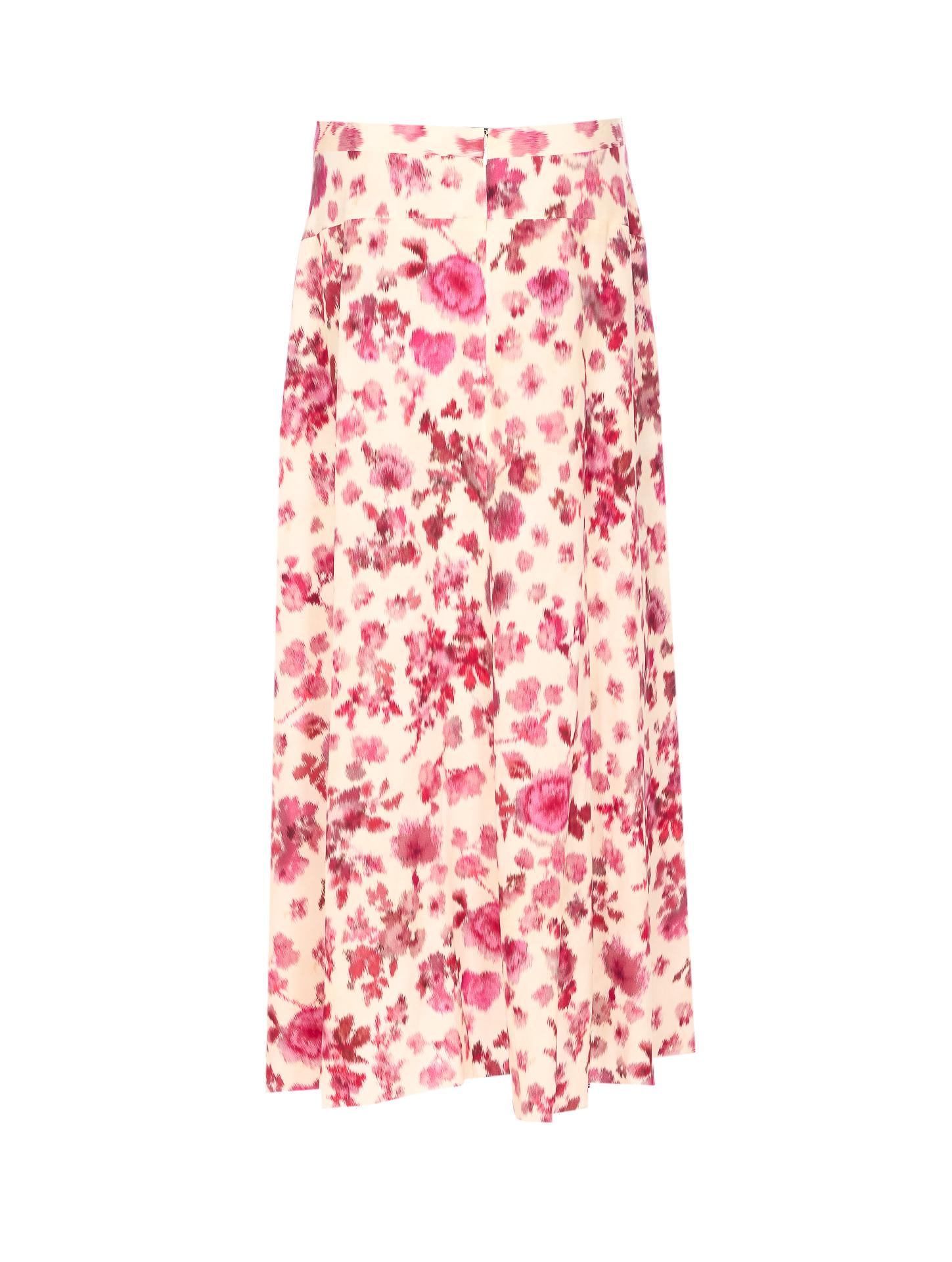 isabel marant etoile skirts pink silk - women