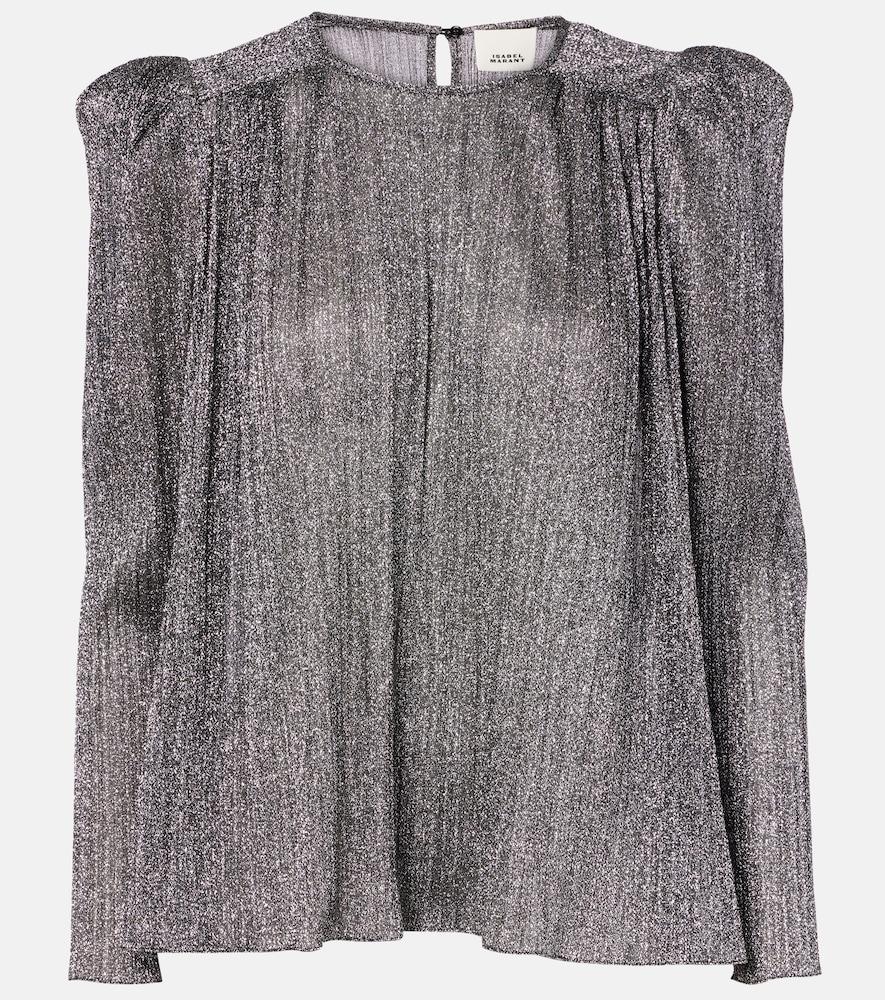isabel marant eylia pleated top