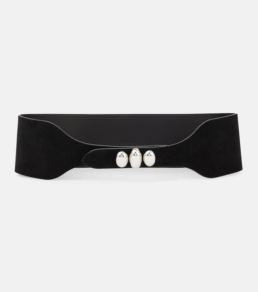 isabel marant farah leather belt