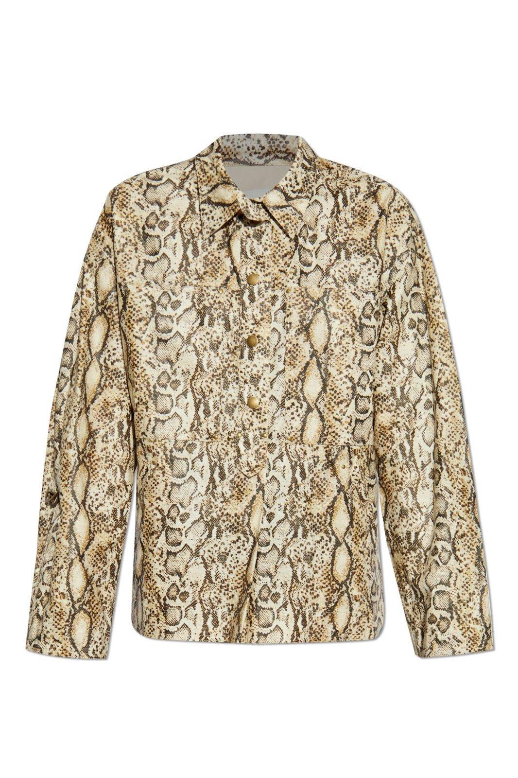 isabel marant florida long-sleeved shirt