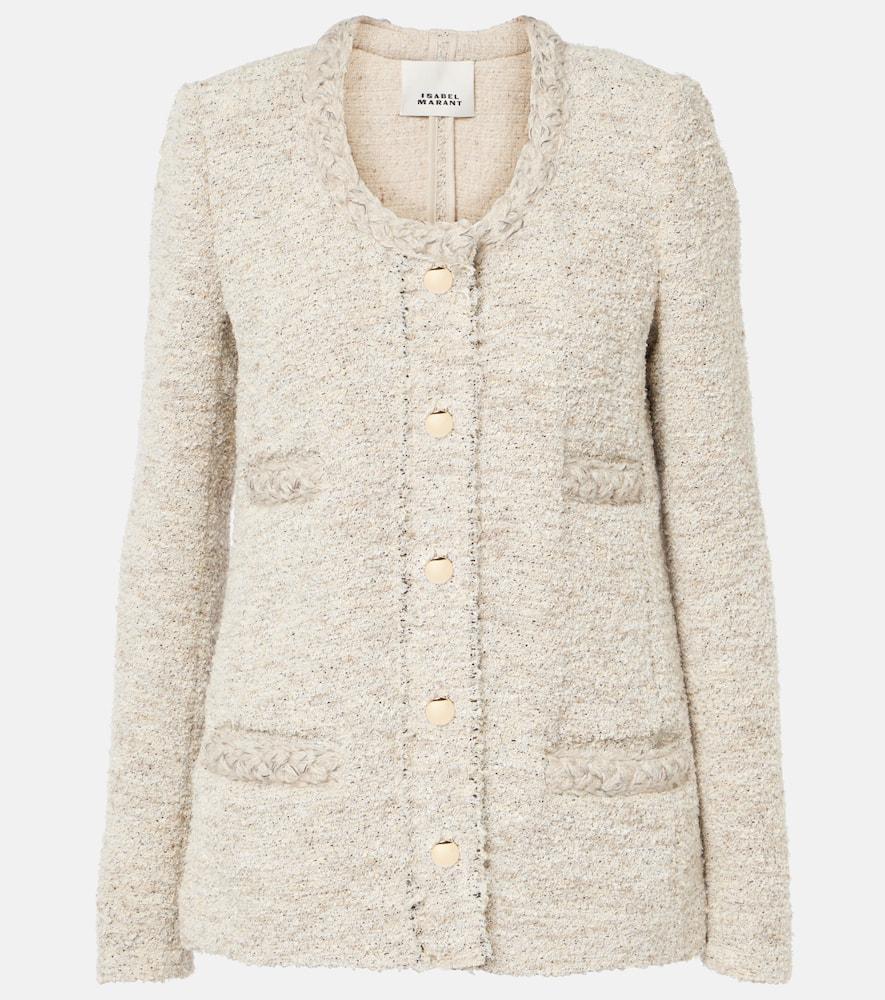 isabel marant germina tweed jacket