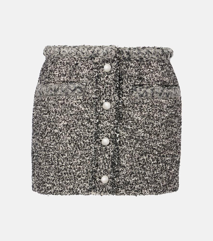 isabel marant gleny tweed miniskirt