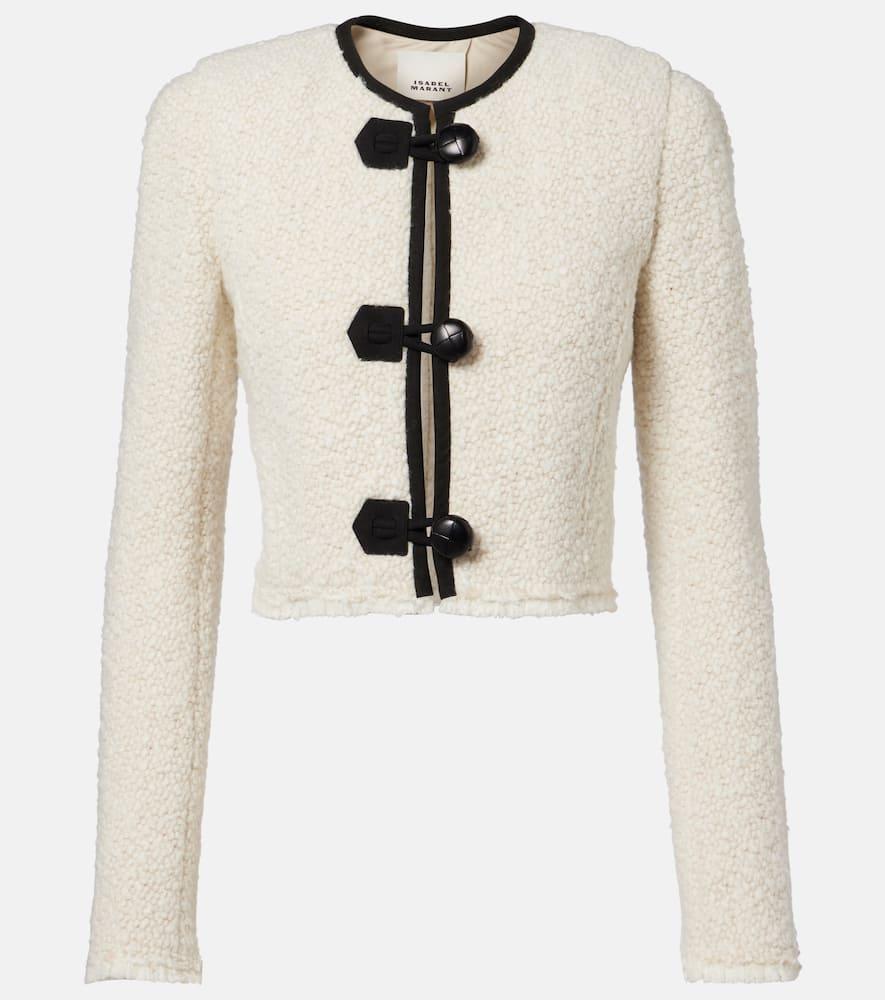 isabel marant gradilia bouclé jacket