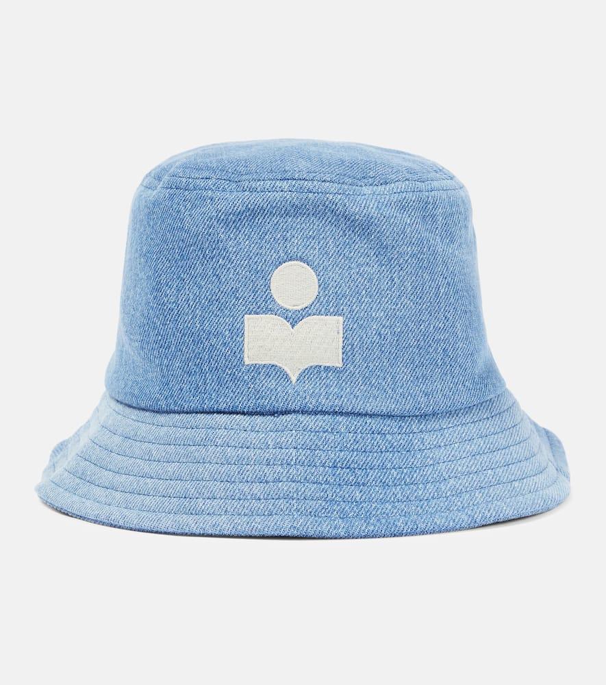 isabel marant haley denim bucket hat