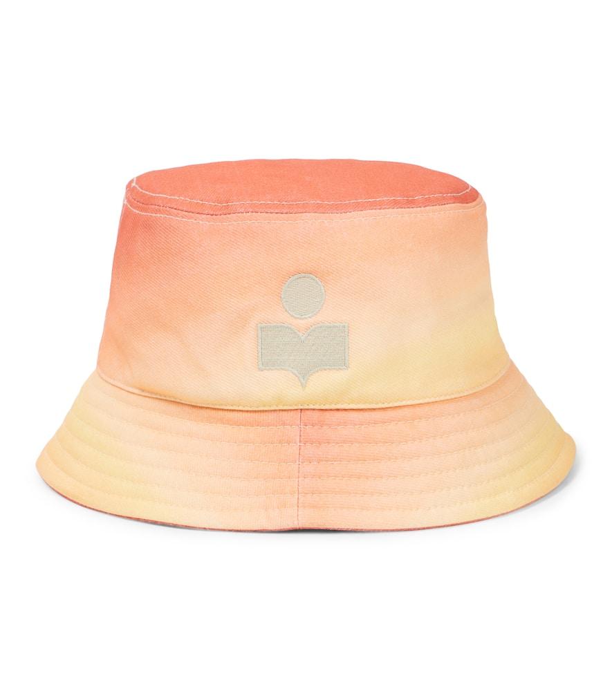 isabel marant haley denim bucket hat