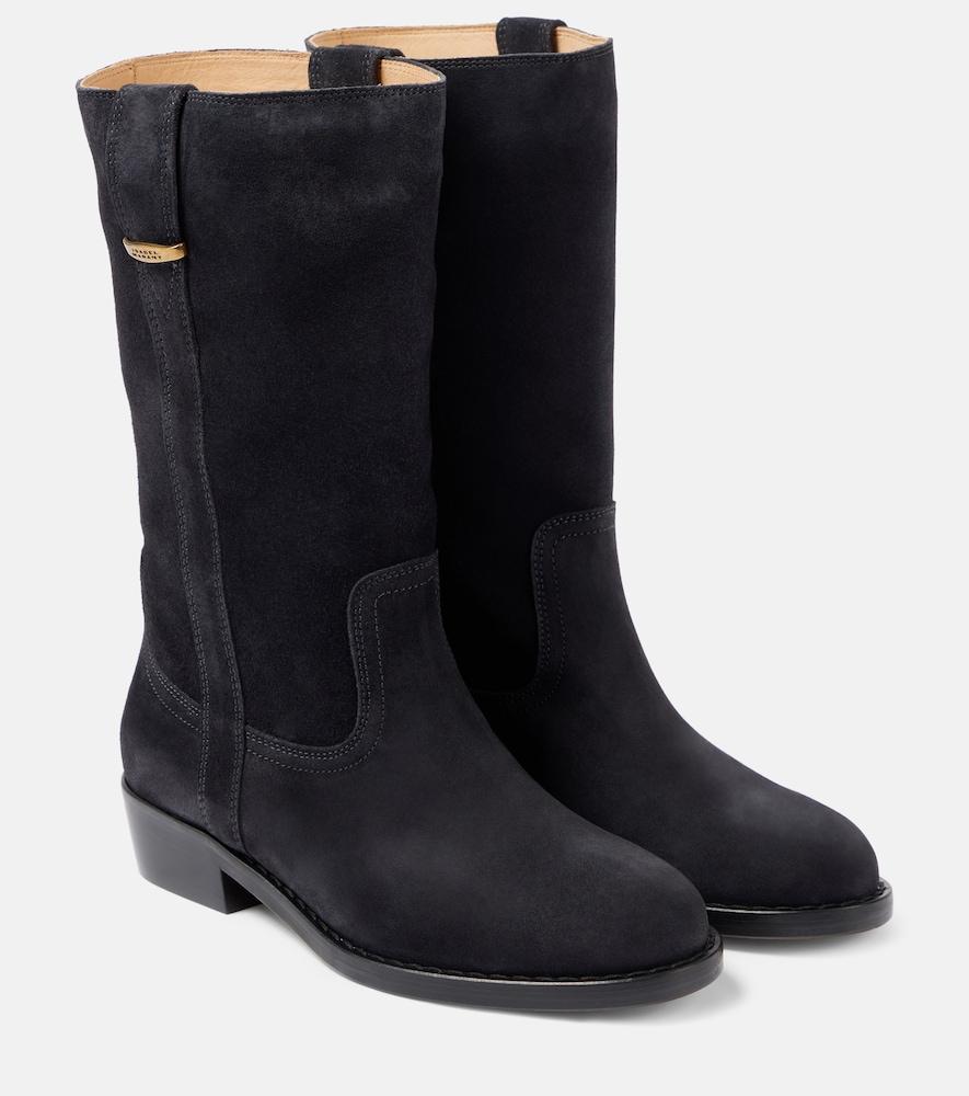 isabel marant heikee 35 suede ankle boots