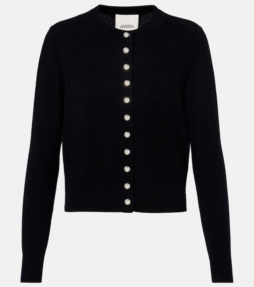 isabel marant idesia wool and cashmere cardigan