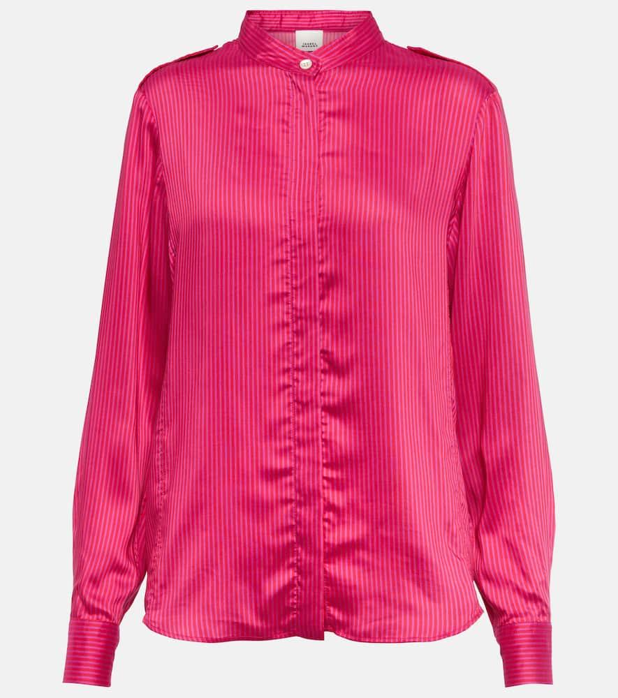 isabel marant ilda striped shirt