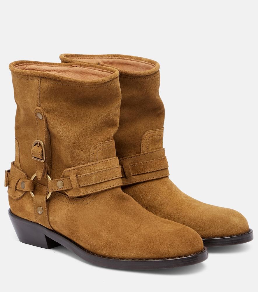 isabel marant ildred suede ankle boots