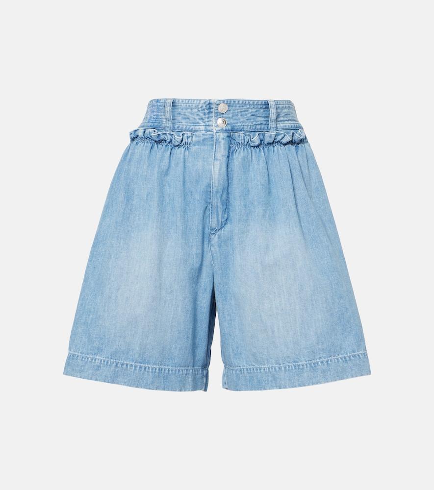 isabel marant ingrid denim shorts