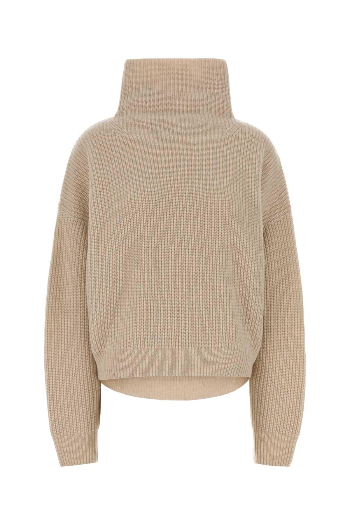 isabel marant ivory wool blend oversize brooke sweater