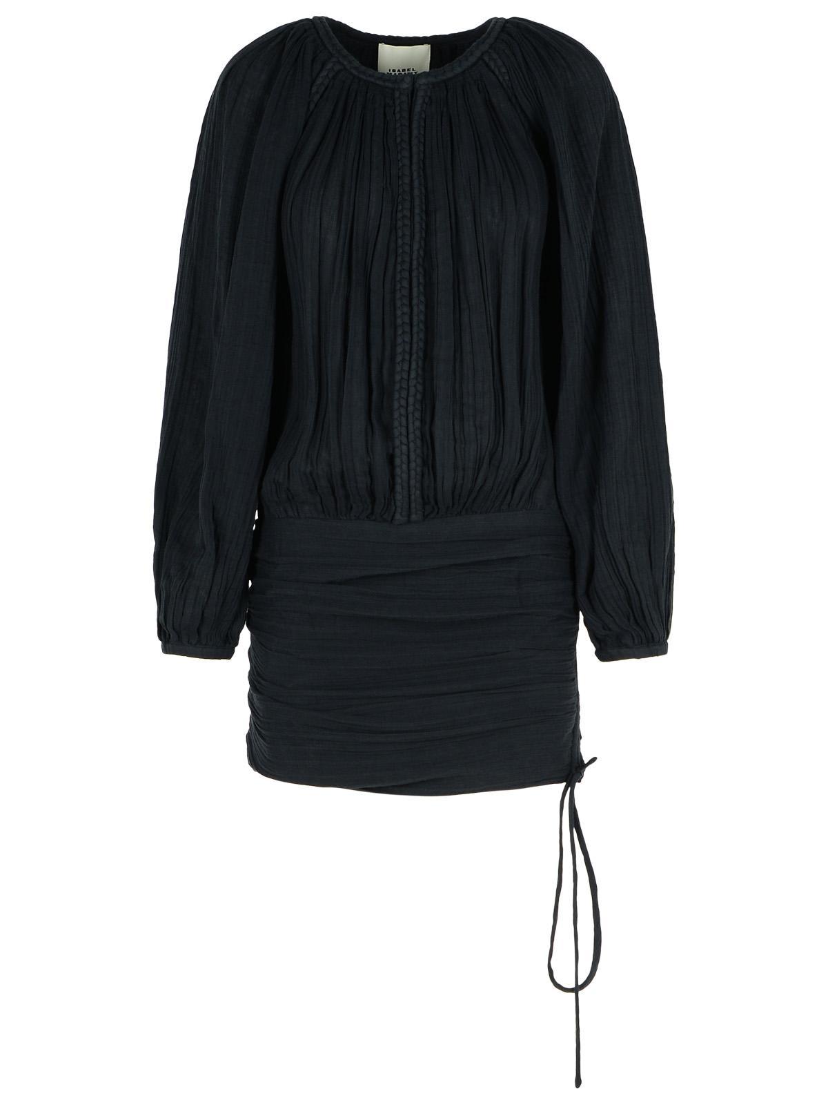 isabel marant jaoni black cotton shirt