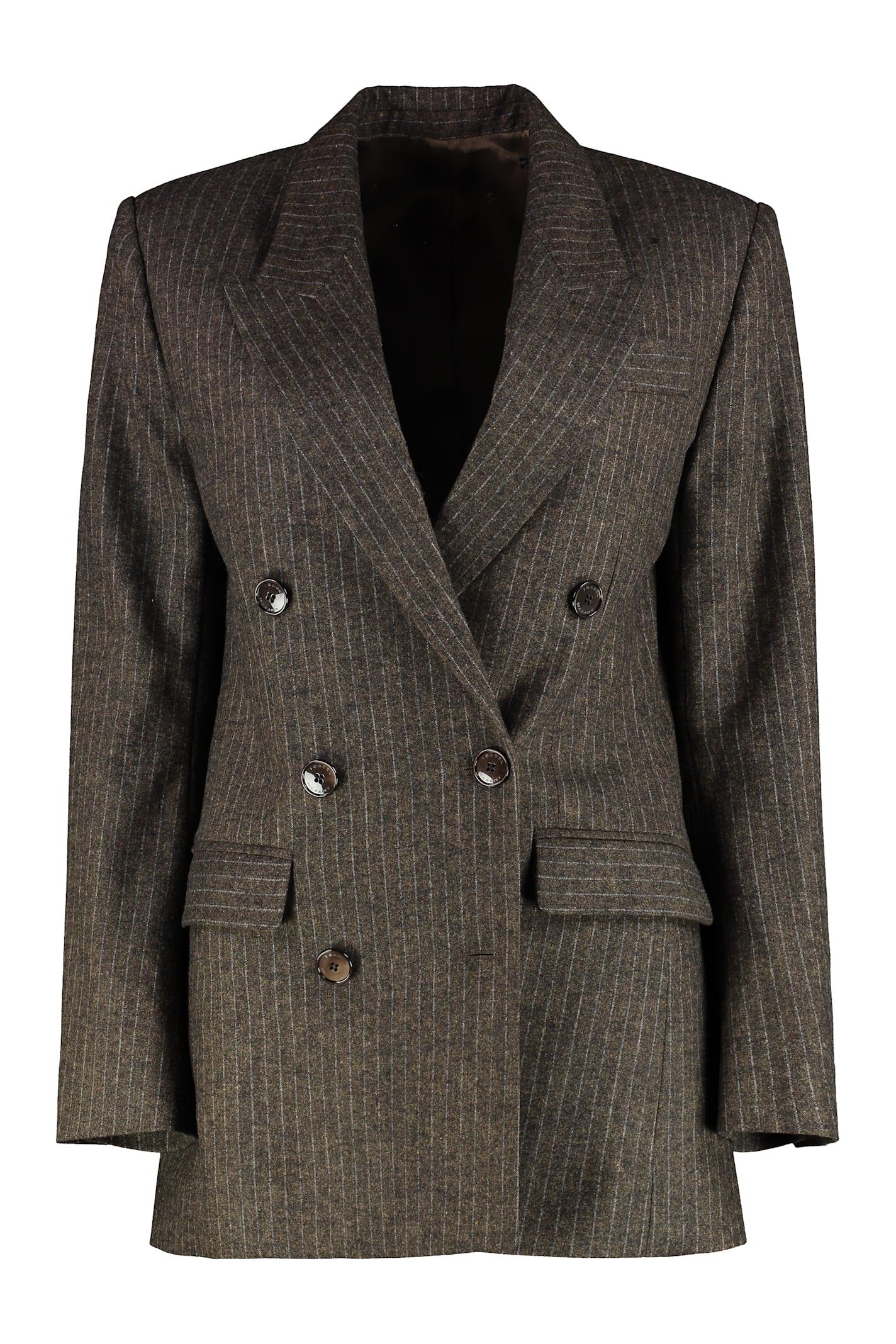 isabel marant jevima double-breasted jacket