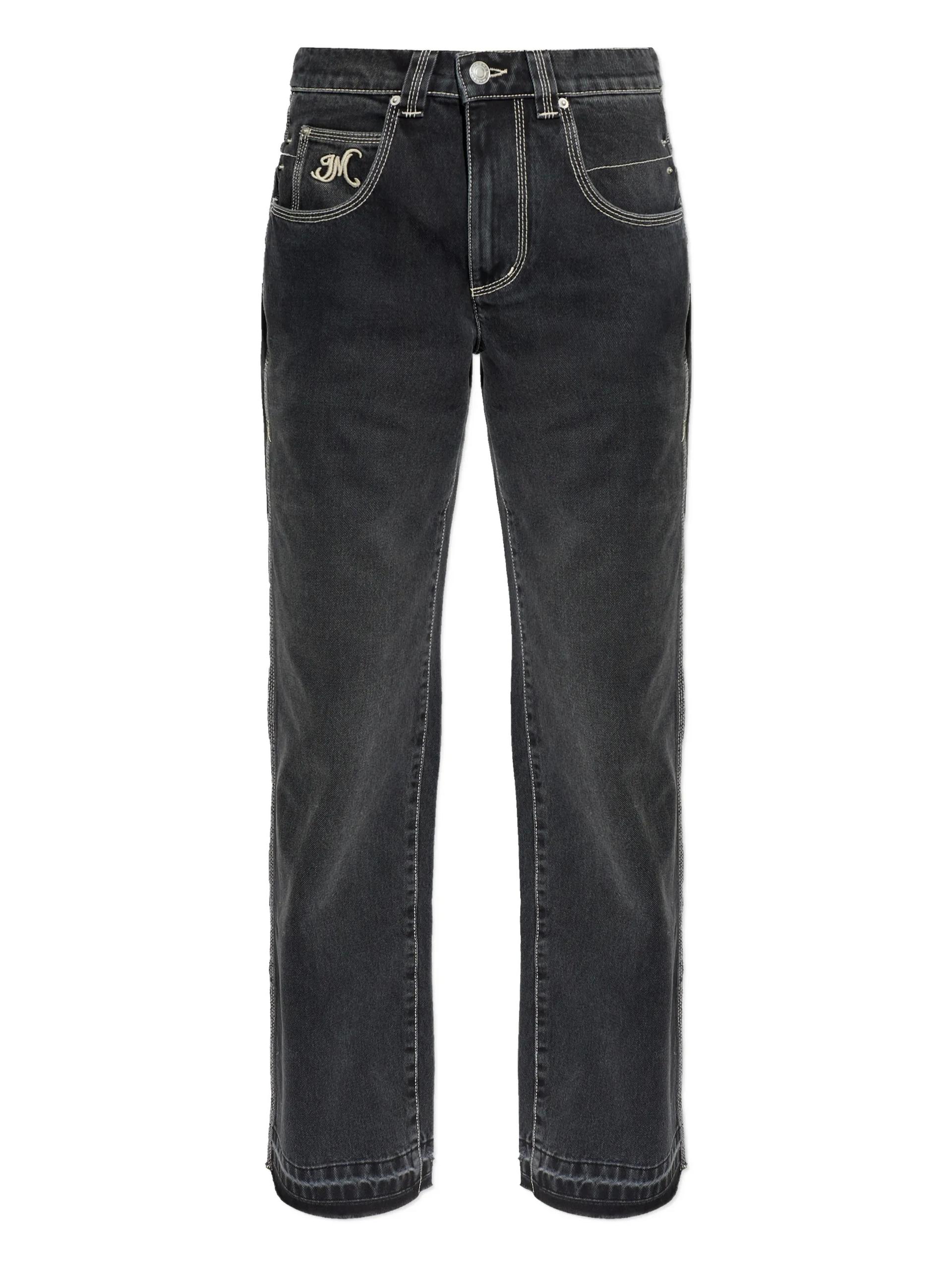 isabel marant jeyda pants grey jean - women