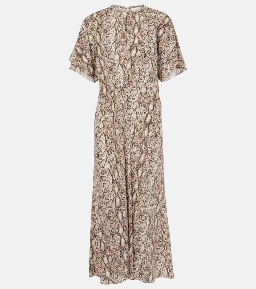 isabel marant keany printed silk